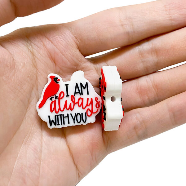 Wholesale Parrot Animal Silicone Focal Beads