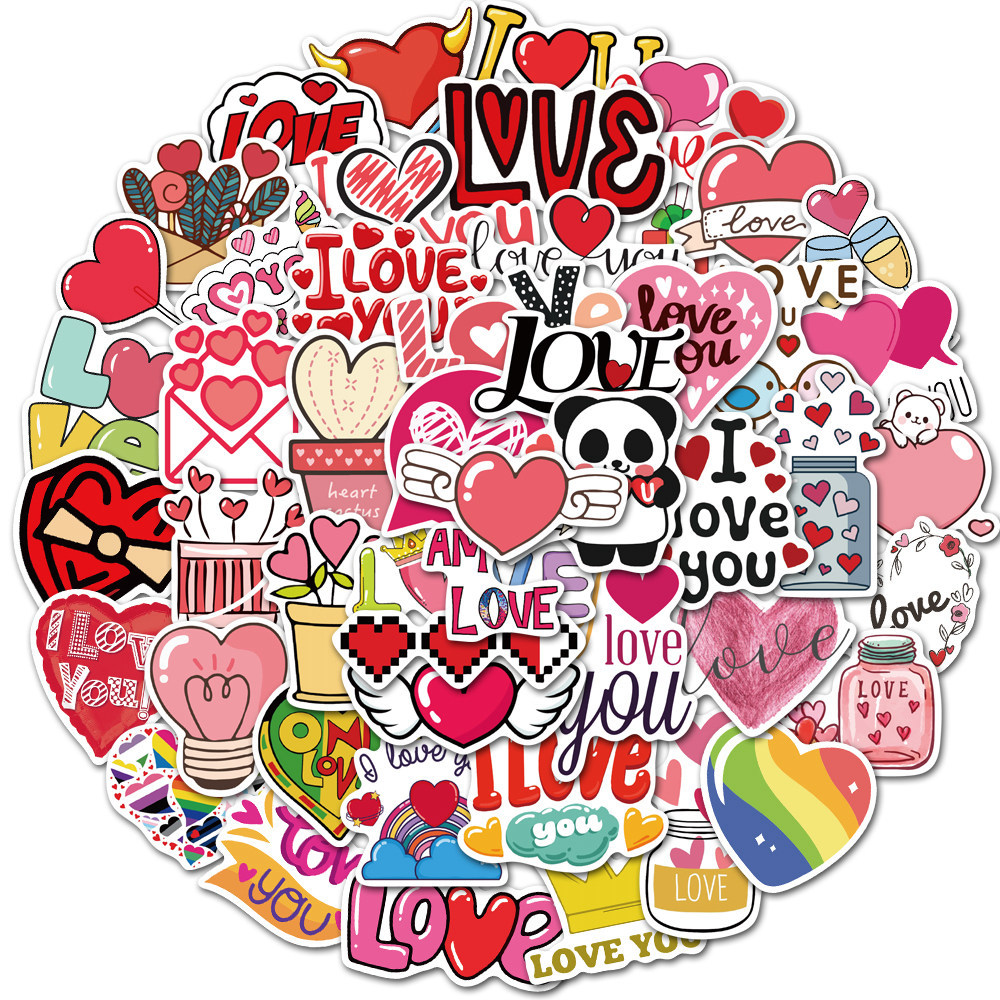 Wholesale Valentine's DayLove Cartoon Stickers
