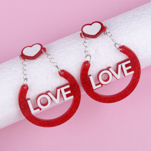 Red round chain