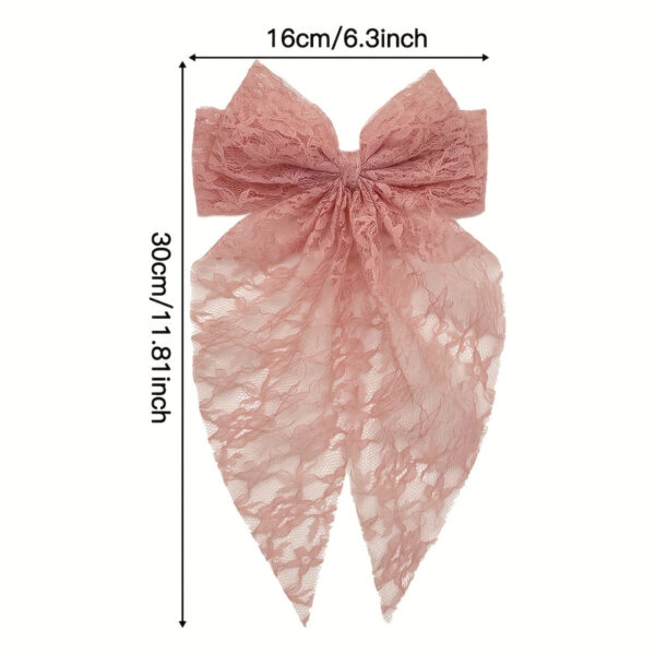 Wholesale Lace Sweet and Cute Bow Hair Clip
