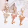 Wholesale Cute rhinestone keychain