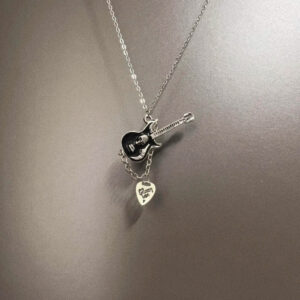 35#Skull guitar d982