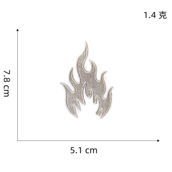 Wholesale Pink Heart Butterfly Embroidered Patch