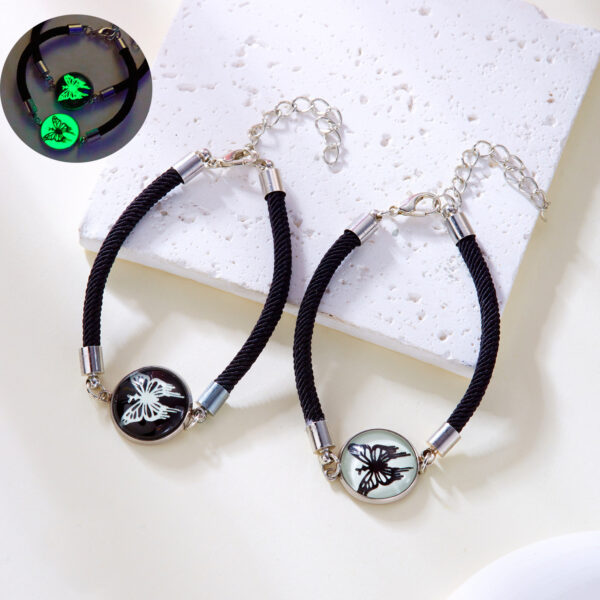 O1CN01Ckxo141bDS0gFT1fh_952103431-0-cib Wholesale Nightlight Sun Moon Butterfly Valentine's Day Bracelet