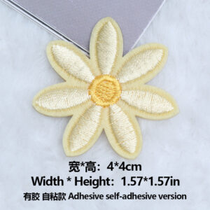 Yellow flower ------- Self-adhesive style
