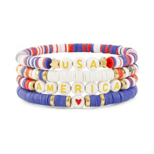 Usa america 4-piece soft clay set