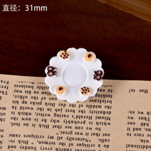 Cookie plate / Miniature coffee cup