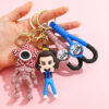 Wholesale Cartoon Silicone Creative Cute Bag Keychain OLY Exclusive