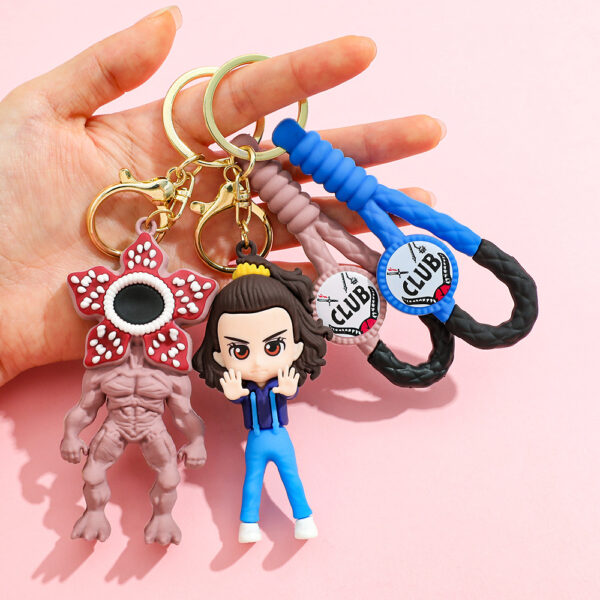 Wholesale Cartoon Silicone Creative Cute Bag Keychain OLY Exclusive