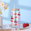 Wholesale Uv Transfer Sticker Glass C Crystal Label Crystal Sticker Exclusive for 16oz Glass C Special Sticker 23Cmx11Cm
