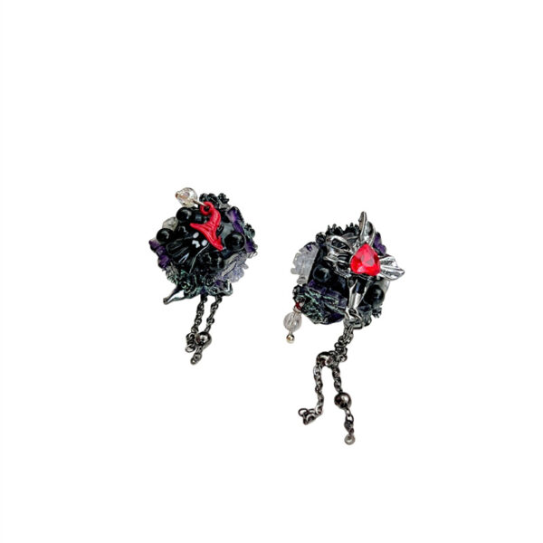 Wholesale Diablo butterfly ghost tassel clay beads diy handmade beaded