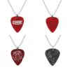Wholesale Film and Television Heart-shaped Red Print Love Necklace