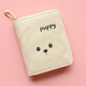 puppy puppy, gold zipper