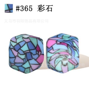 #365 colored stones / 14mm