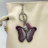 Wholesale Diamond-Studded Butterfly Keychain Fashion Tassel Bag Pendant