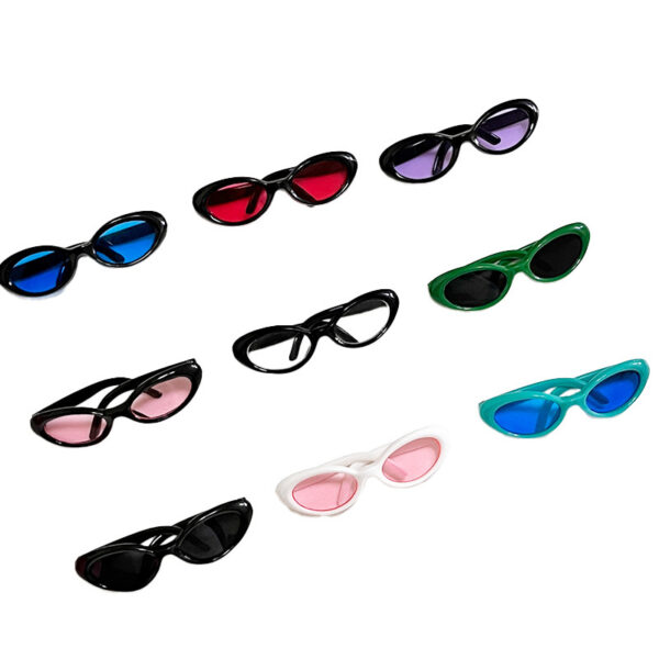 O1CN01D1lhFN268duPywYnH_2220023327617-0-cib Wholesale 6.5cm wide glasses doll sunglasses Doll Aessories