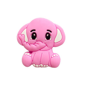 Long nose elephant beads purple