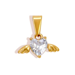 Foc12-wings heart-gold