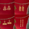 Wholesale Number Earrings