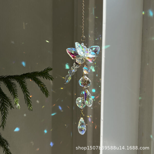 Wholesale window hanging butterfly dragonfly wind chime