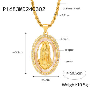P1683-Gold Necklace