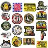 O1CN01D9Bwr32DZOO6PPSEP_3283688623-0-cib Wholesale Cartoon Fun Quirky Style English Letter Animal Character Velcro Badge Patch