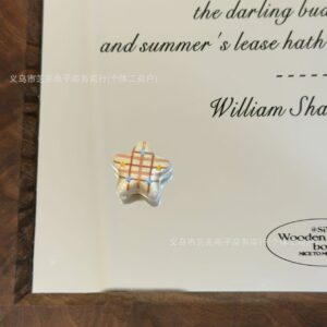 Silk Gold Star Plaid