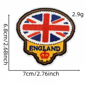 Cartoon cloth stickers 25#