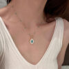 Wholesale Vintage turquoise shell layered necklace