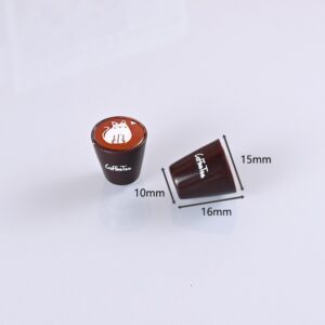 Large cat / Black three-dimensional printed coffee cup
