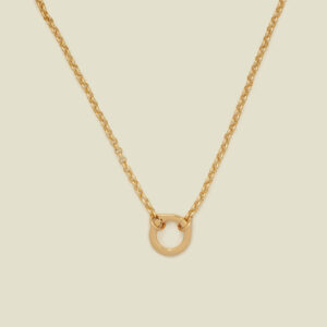 Round Pearl Chain Live Mouth Ring Original 1:1