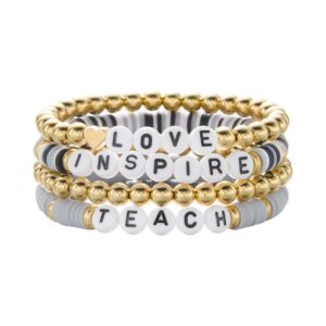Teacher 4 piece set gray