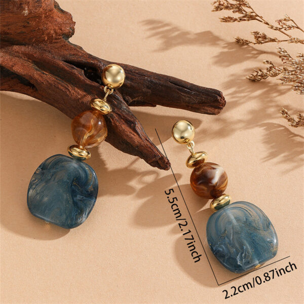 Wholesale Autumn/Winter Acrylic Pendant Earrings