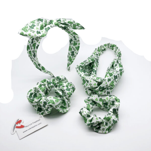 O1CN01DNxHLe25ljlNckPeG_2207891617567-0-cib Wholesale St. Patrick's Day Green Clover Headband