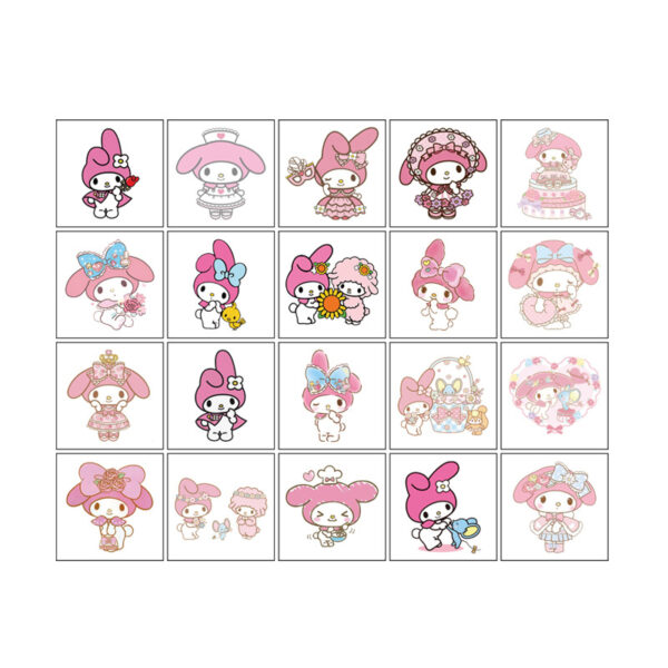 Wholesale Chilen's Rabbit Tattoo Sticker Cartoon Party Sticker OLY Exclusive