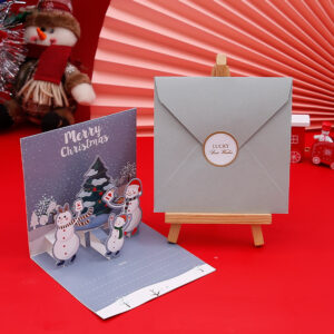 J5-04 three-dimensional christmas greeting card