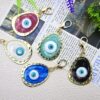 Wholesale Devil's Eye Hand Bag Pendant Blue Eye Keychain