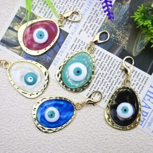 Wholesale Devil's Eye Hand Bag Pendant Blue Eye Keychain