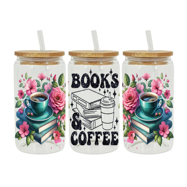 Wholesale UV Transfer Paste Glass Crystal Label Crystal Paste Cross-border Special Paste for 16oz Glass Cup 23cmX11cm