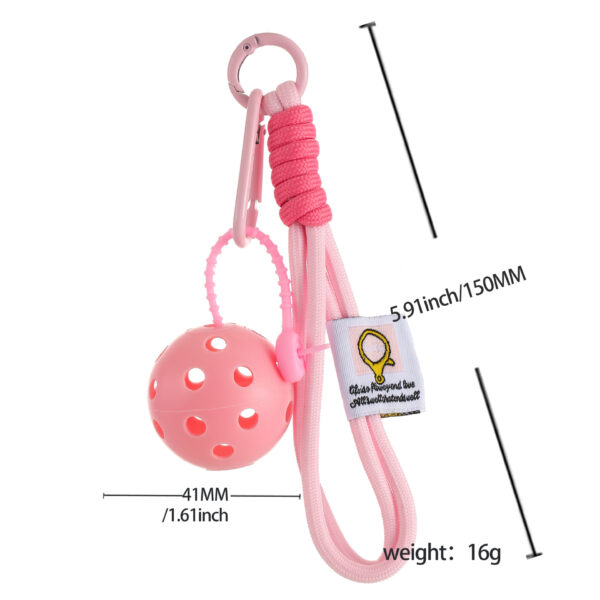 Wholesale Pickleball Peripheral Products Mini Keychain