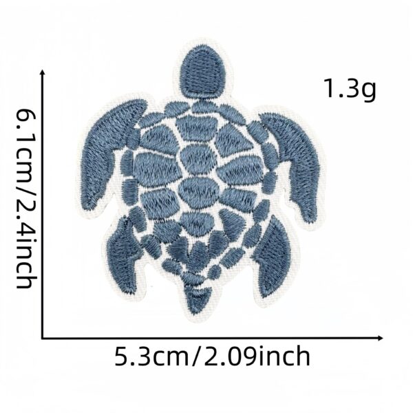 Wholesale Blue series cartoon embroidery DIY patches