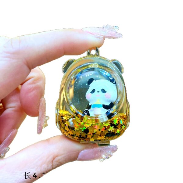 Wholesale Acrylic red panda keychain