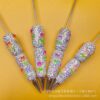 Wholesale Tulip Theme Full Diamond DIY Fancy Beadable Pens