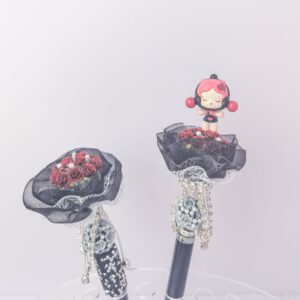 Blue water drop bouquet (1 piece)