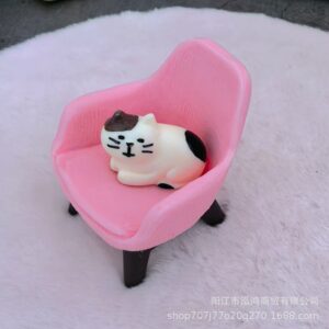 1:12 / Pink with cat