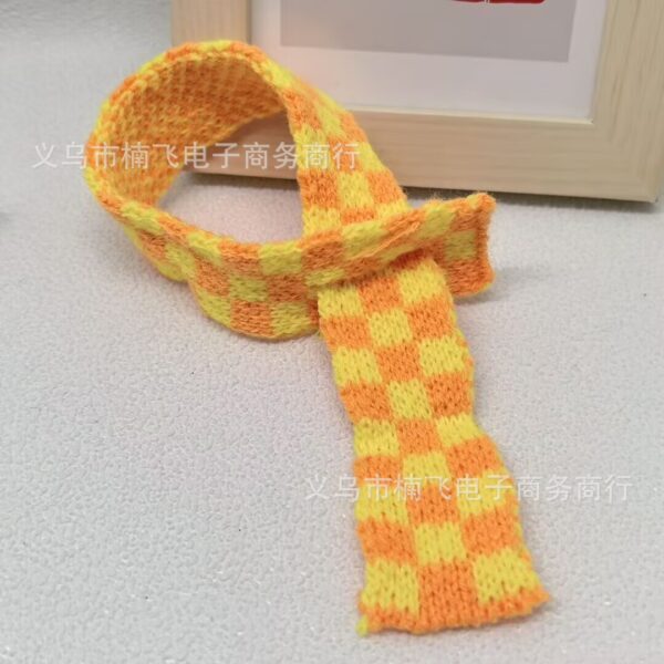 Wholesale Doll Knitted Scarf Christmas Wide Cute 20cm