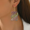 Wholesale 2026 Acrylic Digital Earrings