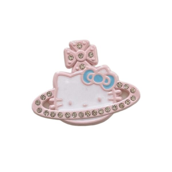 O1CN01Dr00UI1MqBEAx93Vc_2219895391485-0-cib Wholesale Cartoon Cat Cute Sweet Cat Head Sparkling Diamond Planet Hair Clip