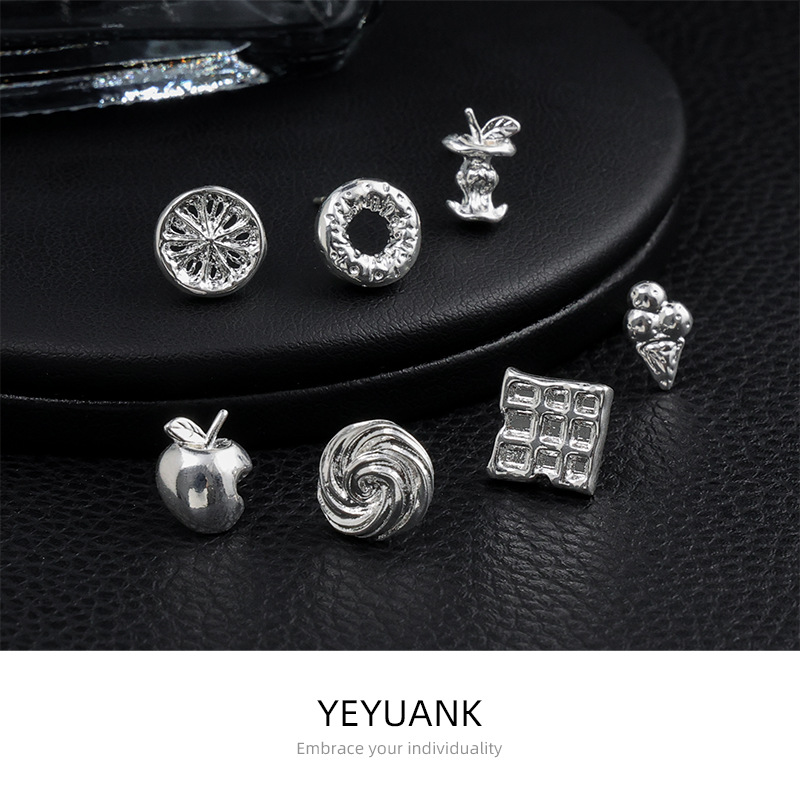 Wholesale Simple Style Unique Novel and Unique Ft Food Earrings