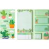 Wholesale cartoon plant post-it note combination note sticker